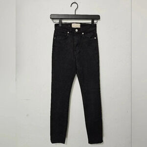 CQY‎ High Waisted Skinny Fitt Jean in Black Size 23